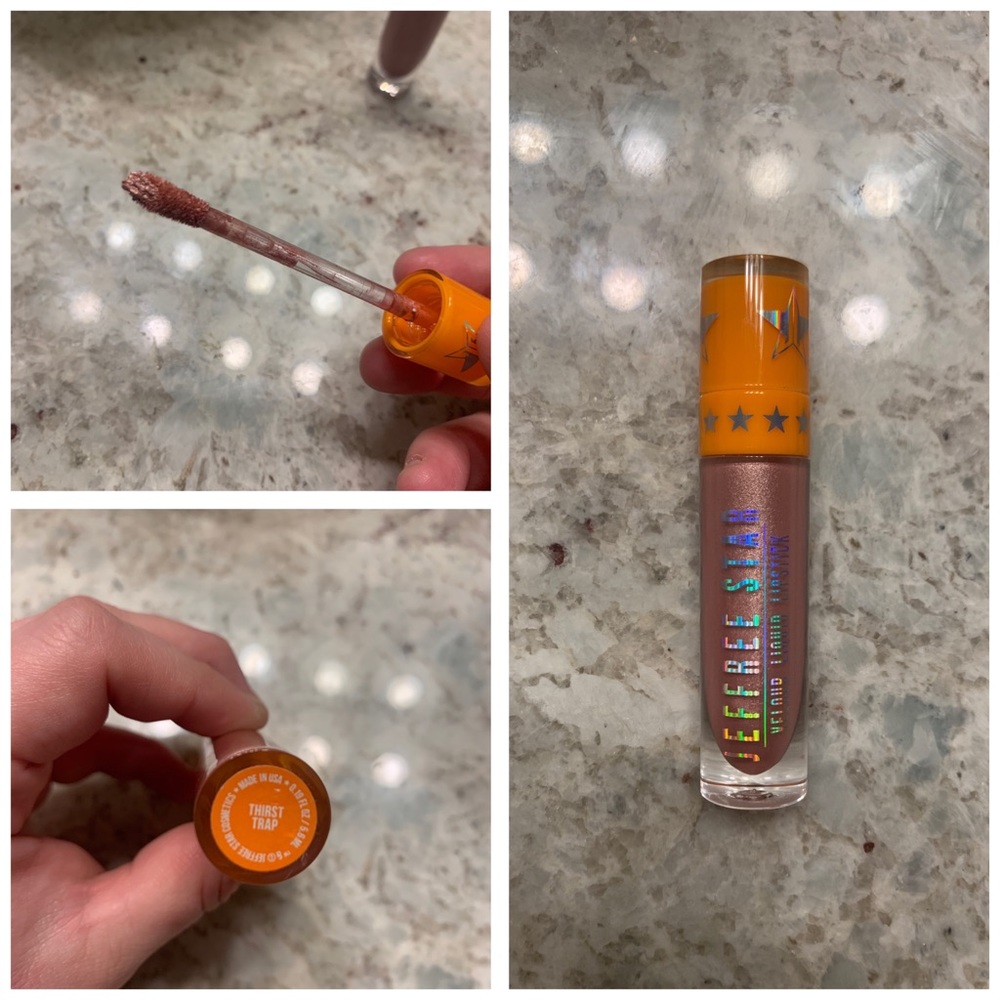 Jeffree Star liquid lip “thirst trap”